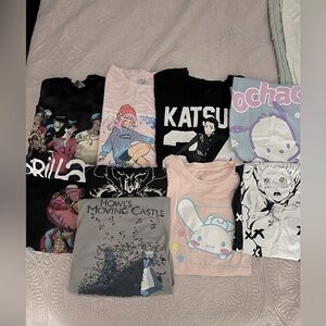 9 anime Studio G & also some V-tubbers throughout